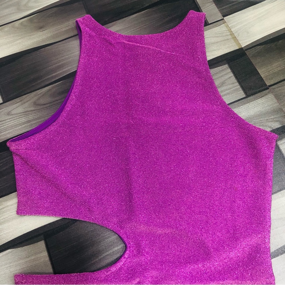 H&M glitter bodycon cut out dress - Picture 15 of 16